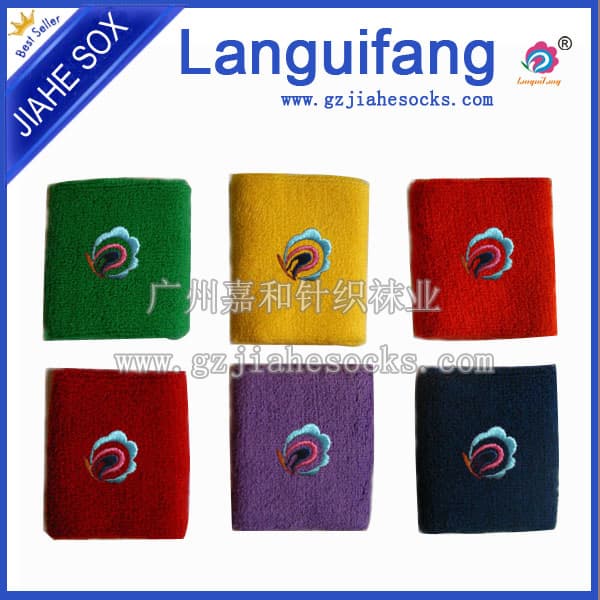 Guangzhou Factory Custom Sports  Cotton Sweat Heabands